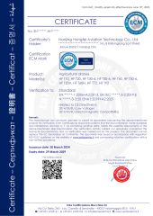 CE certificate from Nanjing Hongfei Aviation Technology Co., Ltd.