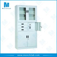 Lab File Cabinet with Drawers MOQ 2 Condition New Wood Style No Model NO. HCFC Color Grey, Blue Trademark MonchiLab Coating Epoxy Coating - Image 2