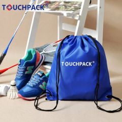 Promotional Logo Personalized Drawstring Bag HS Code 4202220000 Origin Shanghai China Trademark TouchPack or OEM Specification 20x30cm or - Image 4