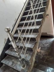 Square Spiral Staircase Width 1000 mm Thickness 1.3 MM Finish High Gloss Load Bearing FREE Stair Type Spiral Number Of Flights - Image 3