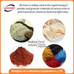 Sw-400 Three Dimensional Blender Rotating Drum Powder Moving Mixer Machine - Image 5