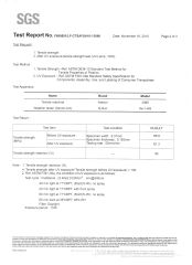 SGS-PE certificate from Qingdao Jitcover Trading Co., Ltd.