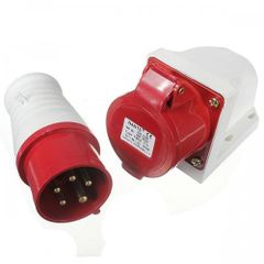 Industrial Sockets Ip Rating Ip44 Quality Supreme Quality Durability Highly Durable Ampere Range 16 Amp To 63 Amp Rust Resistance Rust - Image 1