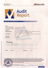 TUV certificate from Weifang Meijia Package Co., Ltd.