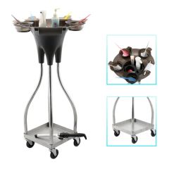 Rolling Storage Cart for Hair Coloring with Wheels - Image 5