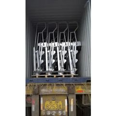 3 Steps Folding Stairs for Machinery Top Maintenance - Image 4