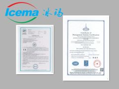 CE certificate from Shanghai Icema Refrigeration Technology Co., Ltd.