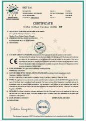 CE certificate from Chengdu Wolf Pump Industry Co., Ltd.