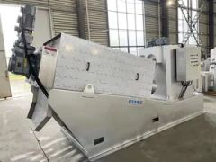 Sludge Dewatering Equipment Screw Filter Press Trademark PJEP Model NO. PJXDL HS Code 8421191000 Material SS304/SS316 Protection Level IP55f - Image 2