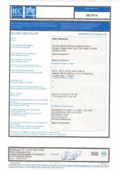 CB certificate from Ningbo Ispuring Intelligent Technology Co., Ltd.