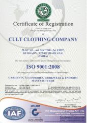 certificate certificate from Guangzhou Hanguang Fashion Co., Ltd