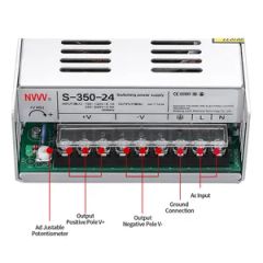 LED Driver 350W 14.5A Switching Power Supply for LED Driver S-350W-24V - Image 5