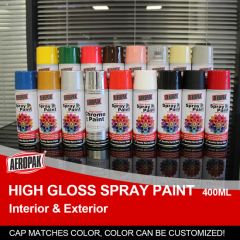 Customizable Color 400ml High-Gloss Uniform Mist Spray Paint for Home Decor - Image 6
