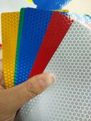 Printable Honeycomb Reflective Flex for Traffic Cones - Image 3