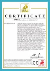 ce certificate from ZHONGSHAN SHIYING LIGHTING TECHNOLOGY.LTD.