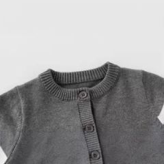 New Arrival Mimixiong Knitted Newborn Colorful Striped Pattern Baby Rompers Clothes Cardigan Clothing - Image 5