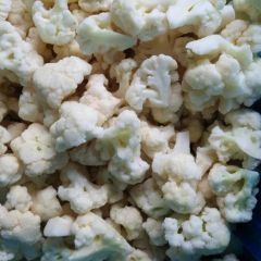 Heating Edible Frozen White Cauliflower - Image 1