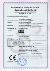 Certificates certificate from Nanjing Chechi Technology Co., Ltd.