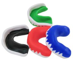 Custom Logo Blue Mouth Guard Protective Gear - Image 3