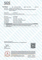 SGS-Cap-1 certificate from QINGDAO LIFEWAY IMP&EXP CO., LTD