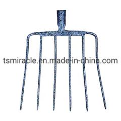 Rake Hoe Four Teeth Rake Three-Tooth Two-Tooth Rake Pine Soil Cultivation Garden Farming Tool Four-Ding Four Teeth Fork - Image 6