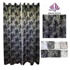 Blackout Jacquard Curtains - Room Darkening & Privacy Protection - Image 3