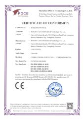 Canworld CDE800 CE(EMC+LVD) certificate from Shenzhen Canworld Electrical Technology Co., Ltd