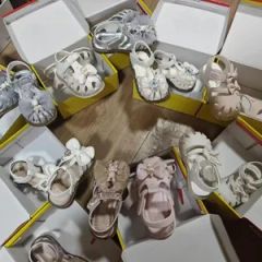 New Girls Princess Sandals Anti Slip Infant Mixed EVA Shoe Inventory Summer - Guangzhou Blm Import and Export Trading Co., Ltd.