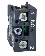 Plastic Schneider ZB2BE101 Contact Block, 1 Pole Color Black Brand Schneider Material Plastic Warranty 18 Months Number of Poles 1 - Image 1