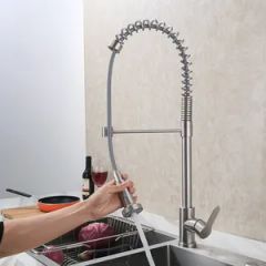 Spring Faucet Spring Kitchen Faucet Spring Pull Down Kitchen Faucet Spring Tap for Kitchen - Image 5