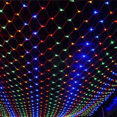 110V 220V Customized Net Mesh String Fairy Lights LED Fishing Light for Diwali Decoration - Image 2