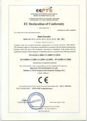 CE of Seed Counter certificate of Zhejiang Top Cloud-Agri Technology Co., Ltd. – certificate photo, supplier certificates section
