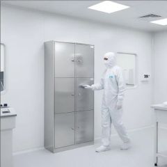 Modular Cleanroom Solutions with Custom Fireproof Steel Lockers - Image 4