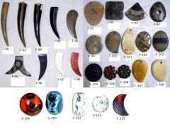Bone Horn Beads - Image 2