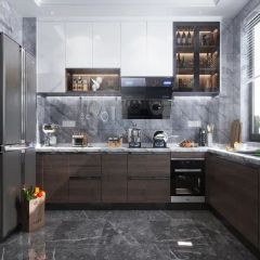 Industrial Kitchen Cabinet Trolley with Wheels, Restaurant Home Kitchen Furniture - Image 3
