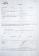 LR Certificate certificate from Qingdao Evergreen Maritime Co., Ltd.