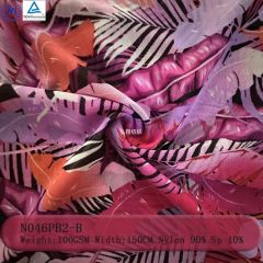 100GSM Nylon90Spandex10 Tricot Plain Mesh N046PB2-B 32g 150W ISO9001 ISO14001 - Zhejiang Hongxiang Textile Technology Co.,Ltd