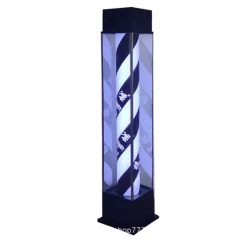 Red Blue White LED Sign Light Custom Height and Color for Salon - Image 6