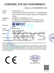 CE certificate from Shenzhen Bwitt Co., Limited