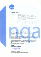 CE Certificate certificate from Medtrue Enterprise Co., Ltd.