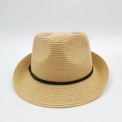 Wholesale Sea Anchor Trim Paper Straw Summer Packable Hat Origin China Style Striped Model NO. SG230959 HS Code - Shingrand Hats Manufacturer Co., Ltd.