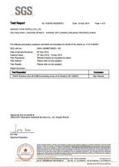 ROHS certificate from JIAXING YATAI TEXTILE CO., LTD.