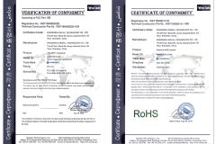 CE and ROhs certificate from Shenzhen Link-All Technology Co., Ltd.