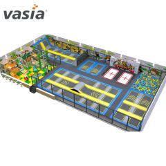 China Small Indoor Sports Adults Fun Park Commercial Trampoline Park - China Trampoline Park and Trampoline Park Equipment Price - Image 1