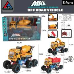 Engineering Inertial Model Climbing Remote Control Toy Car Origin China Function R/C Power Battery Size Miniature Net Weight - Image 1
