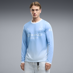 Manchester City Home Jersey 2026/27 Long Sleeve With Player Printing - Image 5