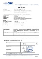 REACH certificate from Shandong Darling Pet Products Co., Ltd.