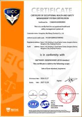 ISO 45001 certificate from Hangzhou Mei Wang Chemical Co., Ltd.