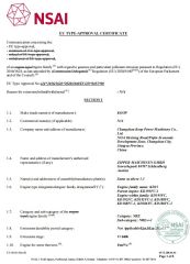 4 certificate of Hangzhou Gaohong Engineering Machinery Co., Ltd. – certificate photo, supplier certificates section