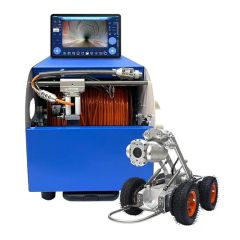 100 300m 360 Rotation Drain Sewer Pipeline Municipal Pipe Inspection Endoscope Crawler Robot Camera - Image 1